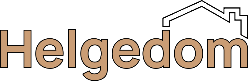 Helgedom Logo White